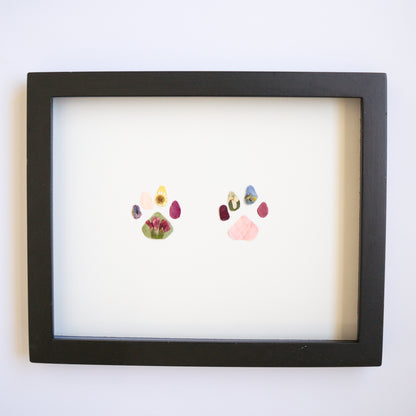 Pawprint Pressed Frame