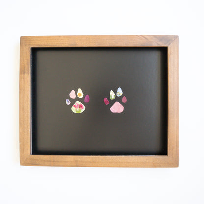 Pawprint Pressed Frame