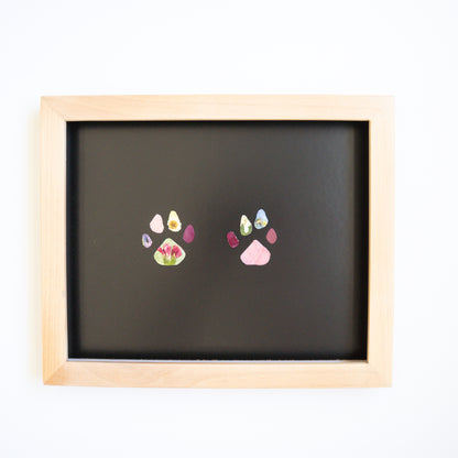 Pawprint Pressed Frame