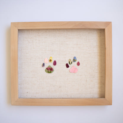 Pawprint Pressed Frame