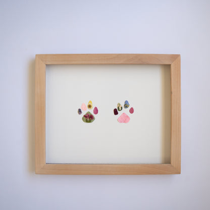 Pawprint Pressed Frame