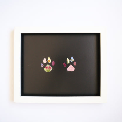 Pawprint Pressed Frame
