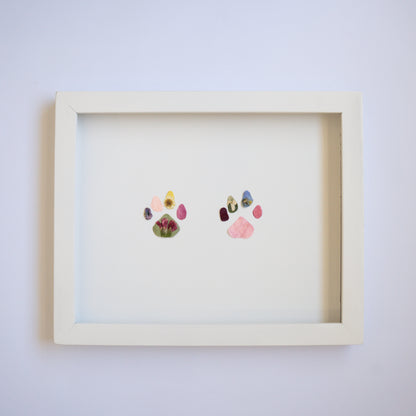 Pawprint Pressed Frame