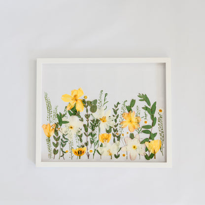 Pressed Frame - Recreation Garden/Meadow Design (We Repurchase Your Wedding Bouquet)