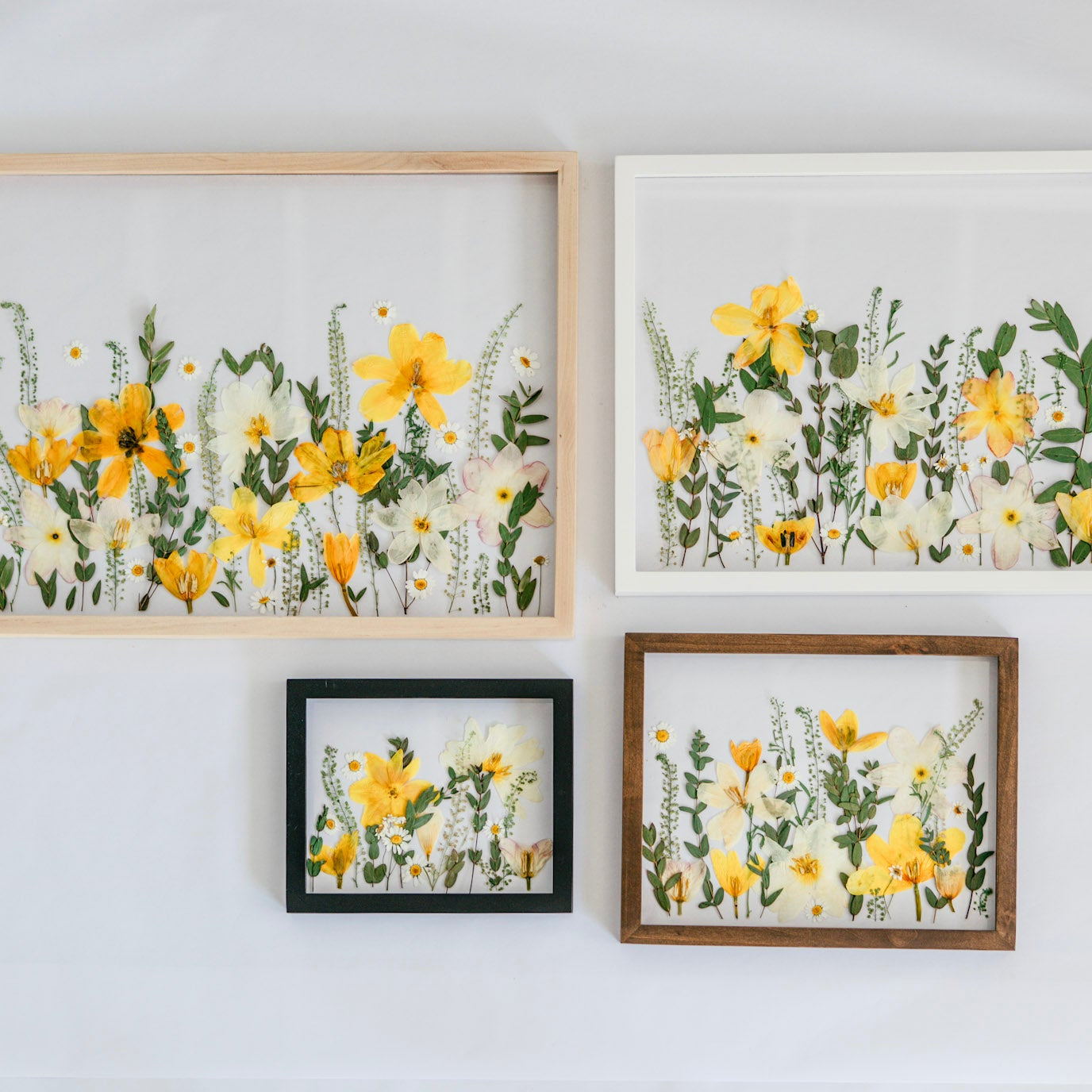 Pressed Frame - Recreation Garden/Meadow Design (We Repurchase Your Wedding Bouquet)