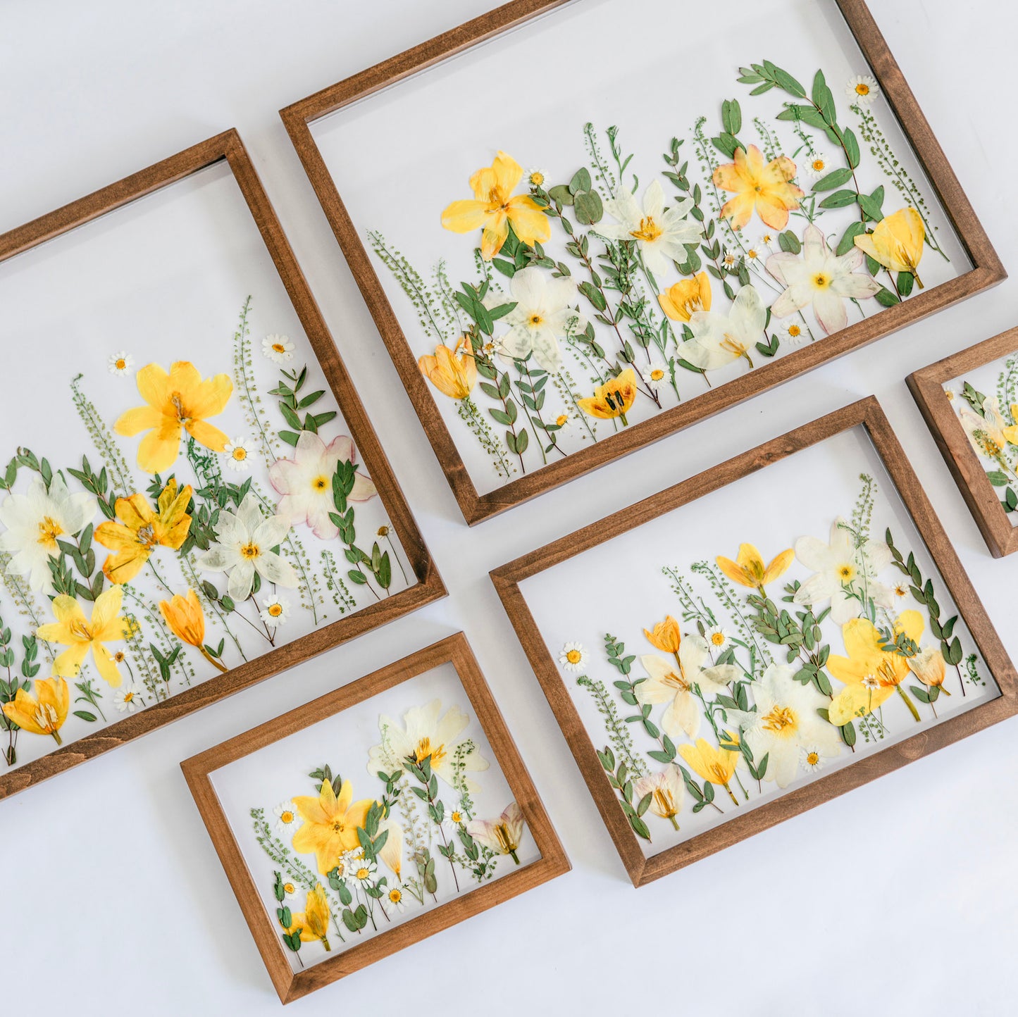 Pressed Frame - Recreation Garden/Meadow Design (We Repurchase Your Wedding Bouquet)