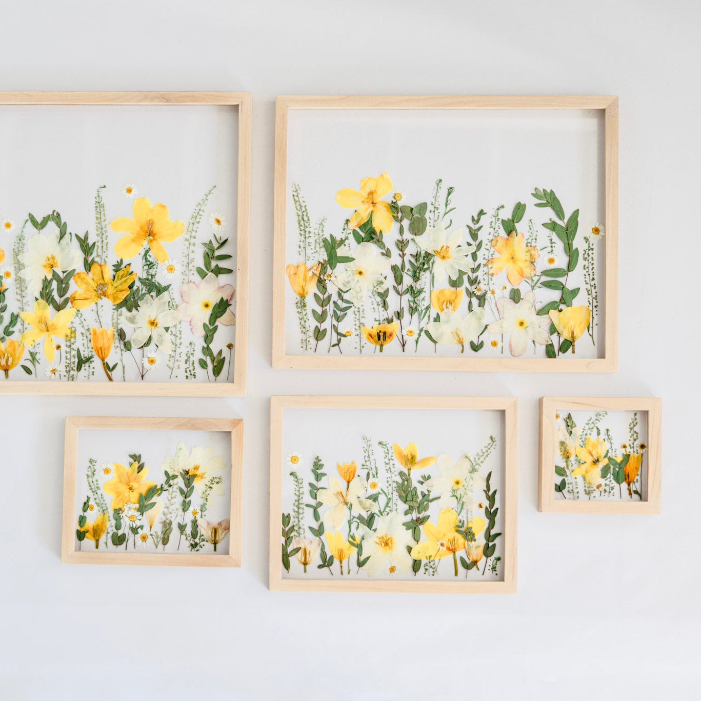 Pressed Frame - Recreation Garden/Meadow Design (We Repurchase Your Wedding Bouquet)
