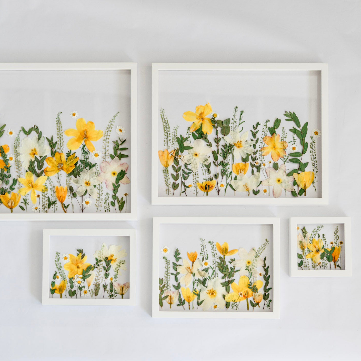 Pressed Frame - Recreation Garden/Meadow Design (We Repurchase Your Wedding Bouquet)