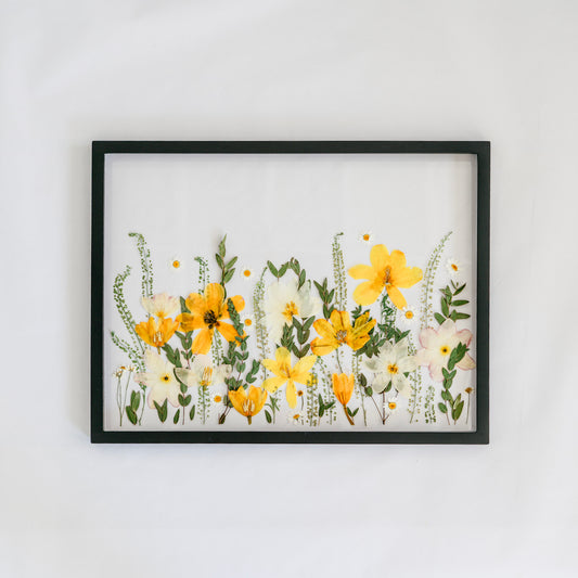 Pressed Frame - Recreation Garden/Meadow Design (We Repurchase Your Wedding Bouquet)