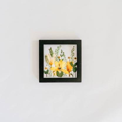 Pressed Frame - Recreation Garden/Meadow Design (We Repurchase Your Wedding Bouquet)