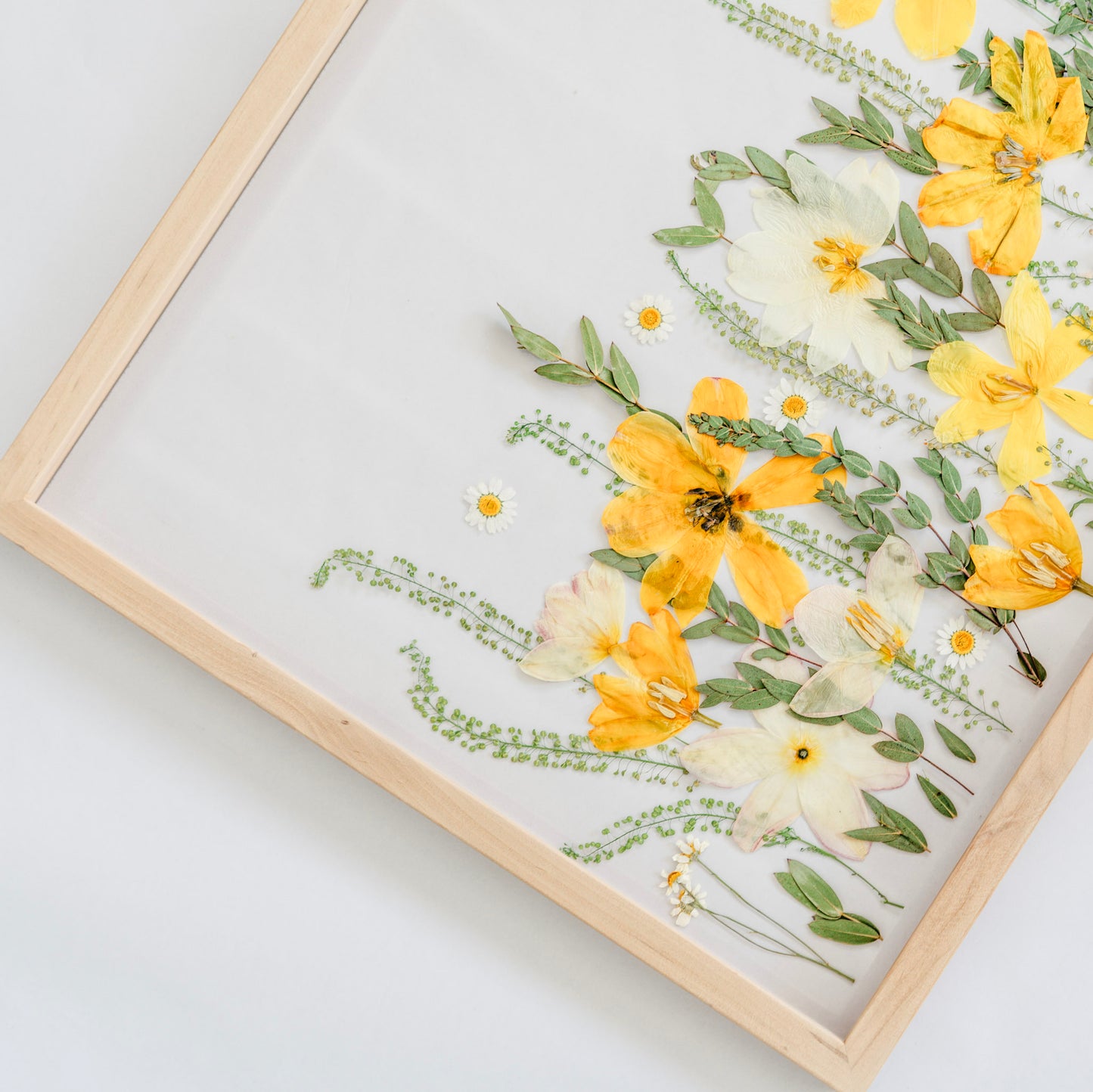 Pressed Frame - Recreation Garden/Meadow Design (We Repurchase Your Wedding Bouquet)