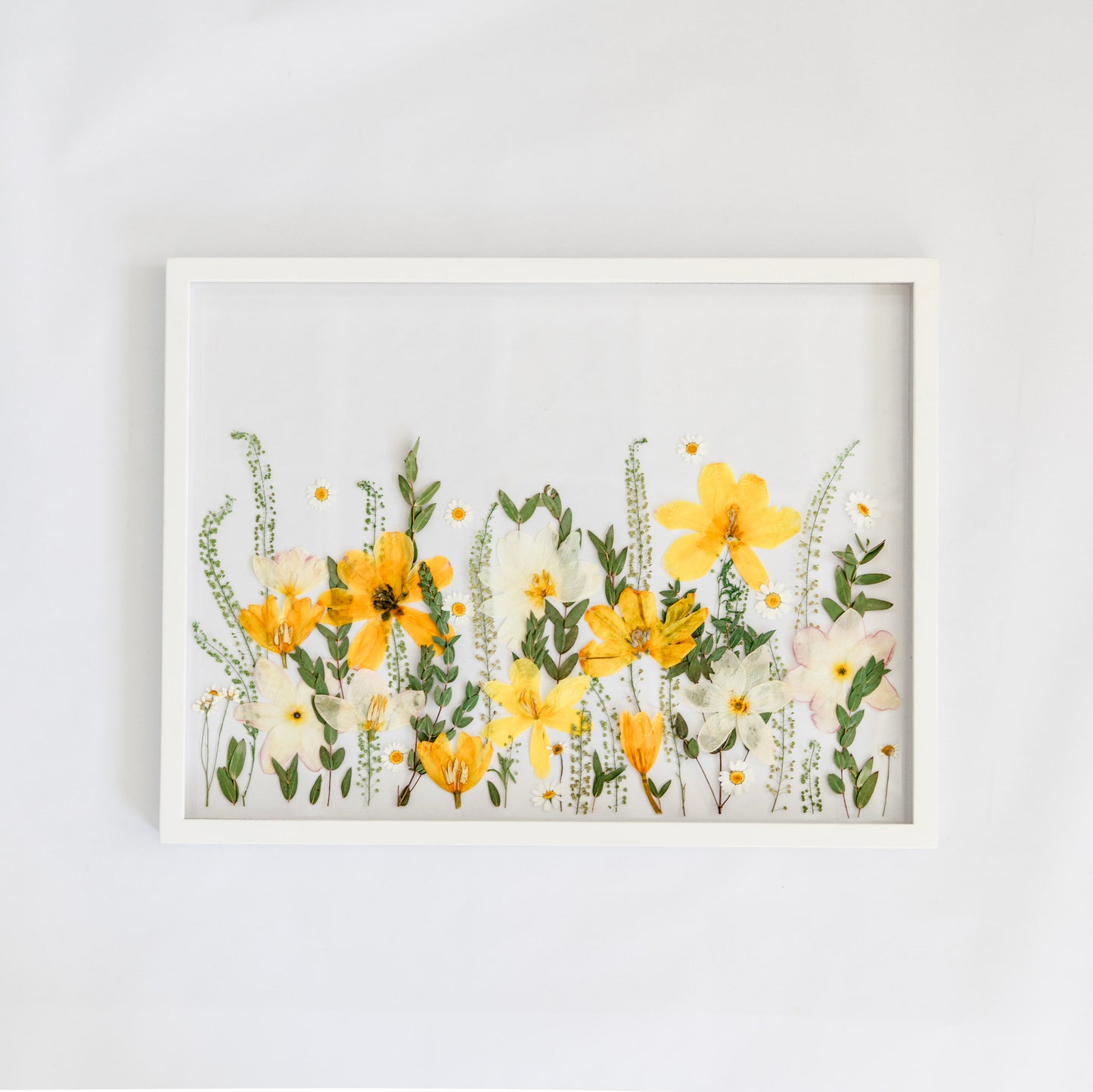 Pressed Frame - Recreation Garden/Meadow Design (We Repurchase Your Wedding Bouquet)