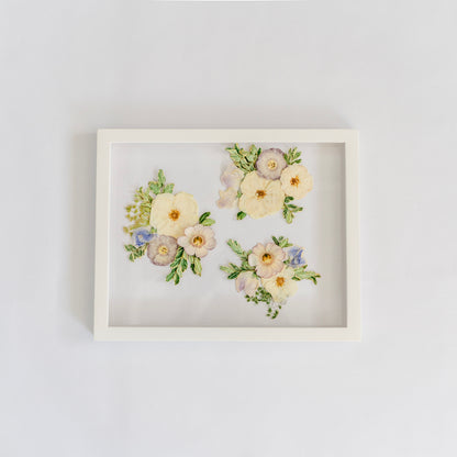 *BESTSELLER* Pressed Frame - Clumps Design (You Ship Your Flowers)