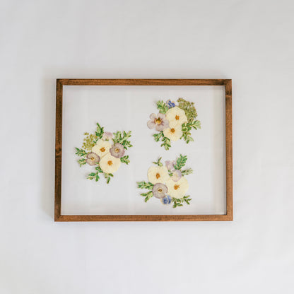 *BESTSELLER* Pressed Frame - Clumps Design (You Ship Your Flowers)