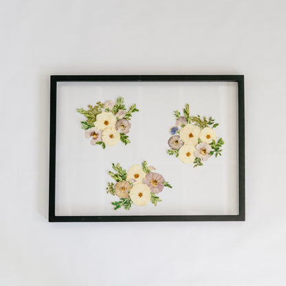 *BESTSELLER* Pressed Frame - Clumps Design (You Ship Your Flowers)
