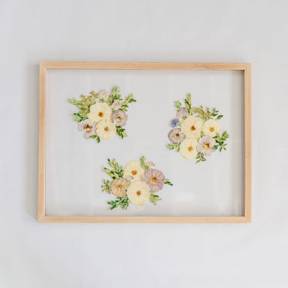 *BESTSELLER* Pressed Frame - Clumps Design (You Ship Your Flowers)