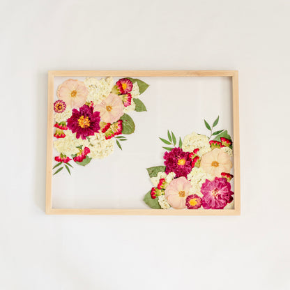 *BESTSELLER* Pressed Frame - Corner Design (You Ship Your Flowers)