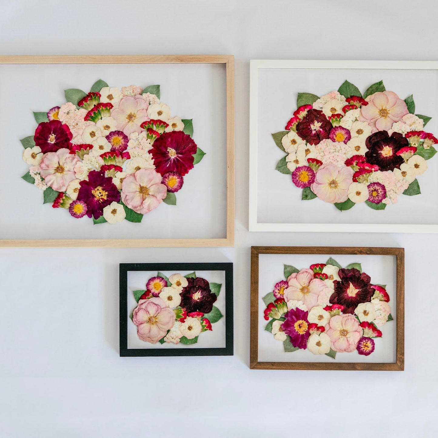 Pressed Frame - Recreation Round Design (We Repurchase Your Wedding Bouquet)