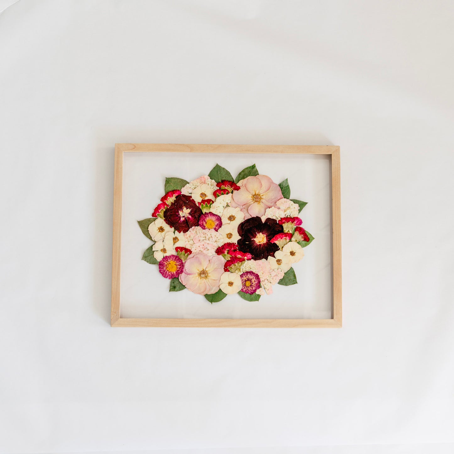 Pressed Frame - Recreation Round Design (We Repurchase Your Wedding Bouquet)