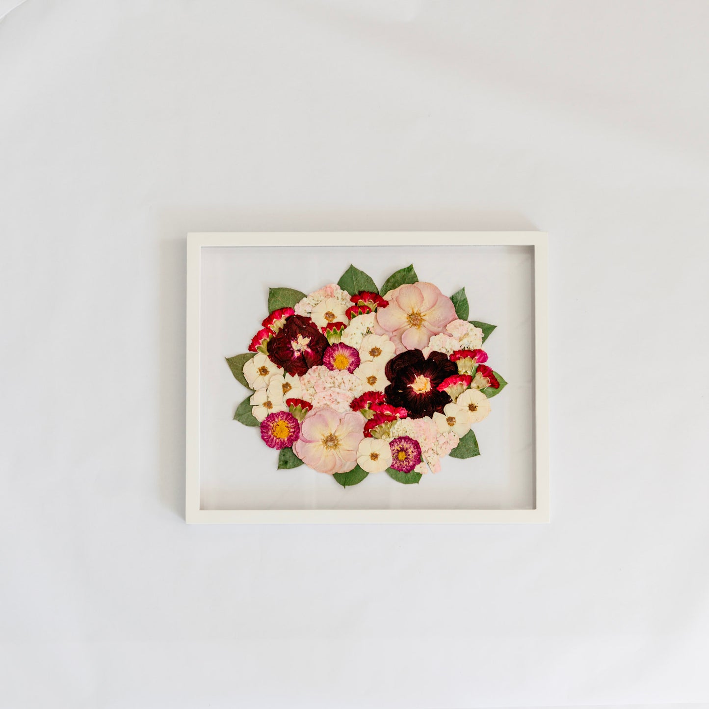 Pressed Frame - Recreation Round Design (We Repurchase Your Wedding Bouquet)