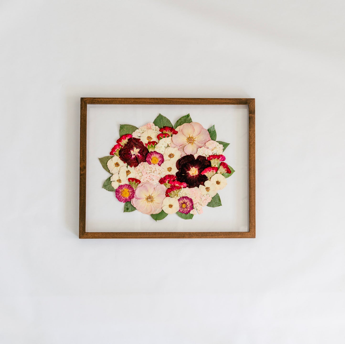 Pressed Frame - Recreation Round Design (We Repurchase Your Wedding Bouquet)