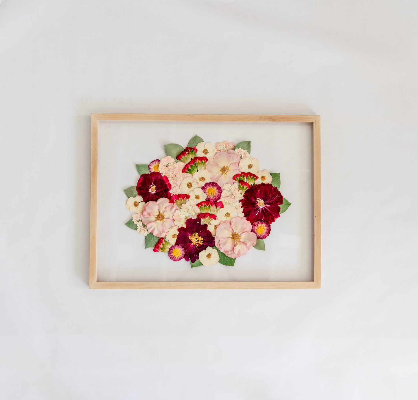 Pressed Frame - Recreation Round Design (We Repurchase Your Wedding Bouquet)