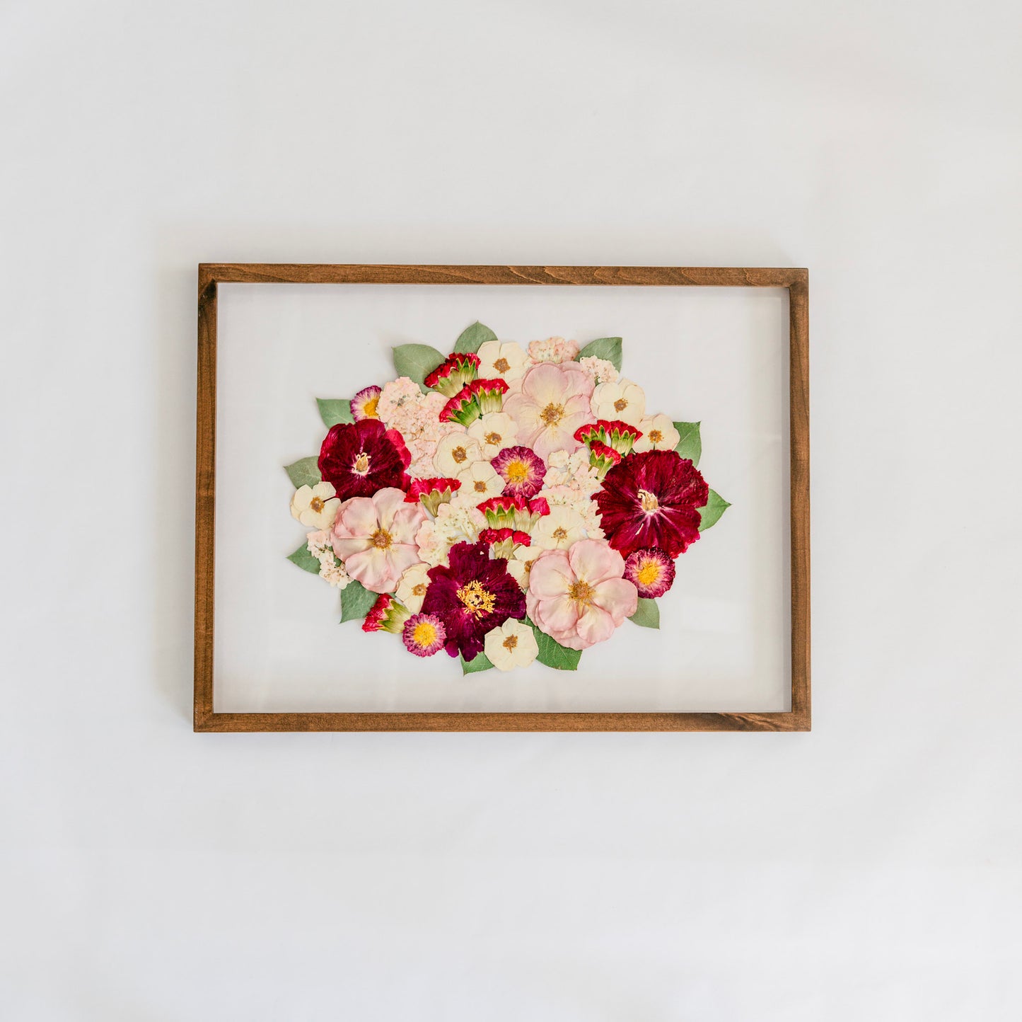 Pressed Frame - Recreation Round Design (We Repurchase Your Wedding Bouquet)