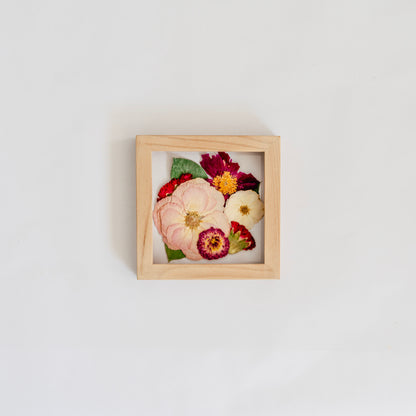 Pressed Frame - Recreation Round Design (We Repurchase Your Wedding Bouquet)