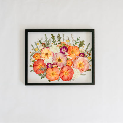 *BESTSELLER* Pressed Frame - Bouquet/Growing Design (You Ship Your Flowers)