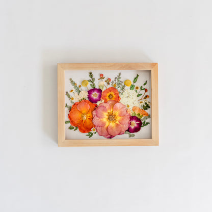 *BESTSELLER* Pressed Frame - Bouquet/Growing Design (You Ship Your Flowers)