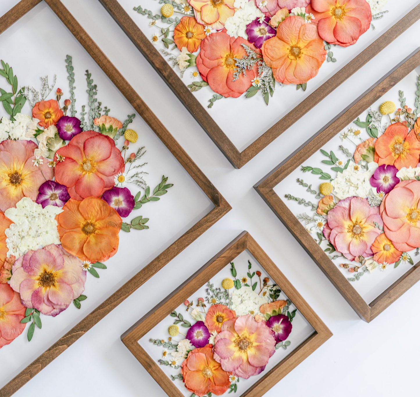 *BESTSELLER* Pressed Frame - Bouquet/Growing Design (You Ship Your Flowers)