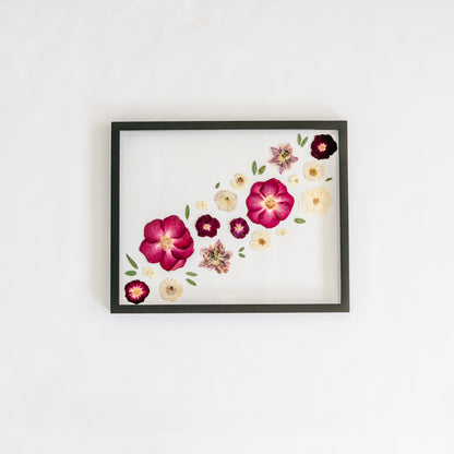 Pressed Frame - Recreation Diagonal Design (We Repurchase Your Wedding Bouquet)