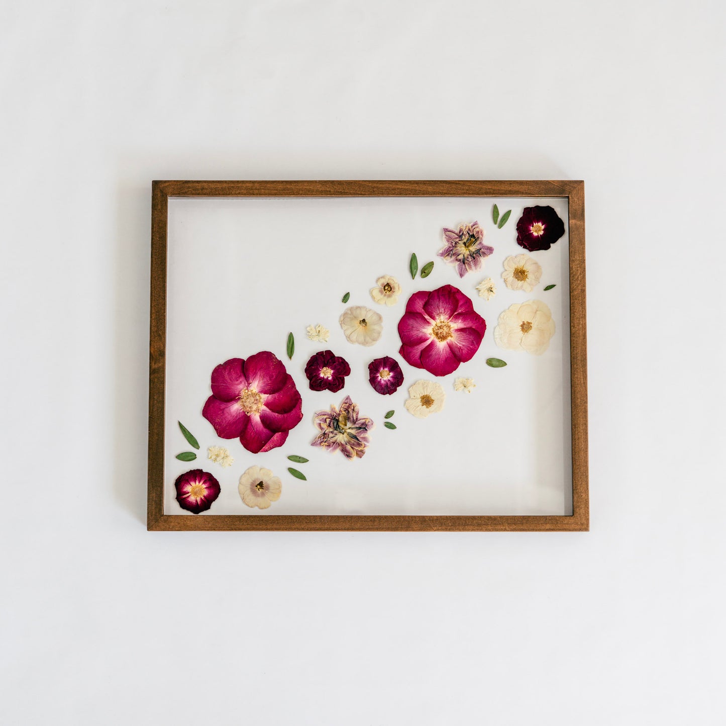 Pressed Frame - Recreation Diagonal Design (We Repurchase Your Wedding Bouquet)