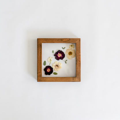 Pressed Frame - Recreation Diagonal Design (We Repurchase Your Wedding Bouquet)