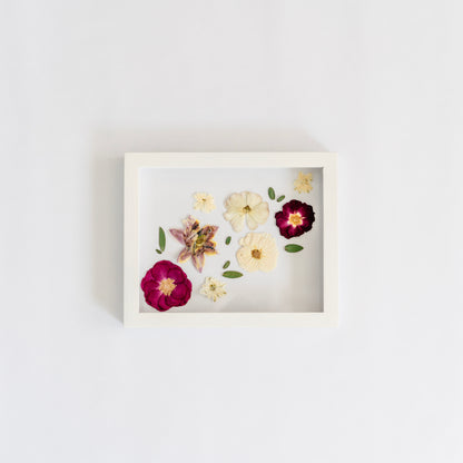 Pressed Frame - Recreation Diagonal Design (We Repurchase Your Wedding Bouquet)