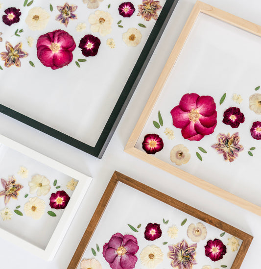 *BESTSELLER* Pressed Frame - Diagonal Design (You Ship Your Flowers)