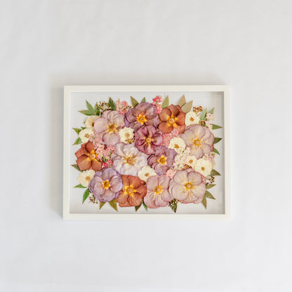 Pressed Frame - Recreation Full Design (We Repurchase Your Wedding Bouquet)
