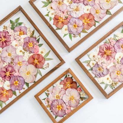 *BESTSELLER* Pressed Frame - Full Design (You Ship Your Flowers)