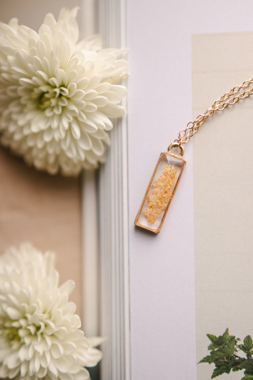 Astilbe Pendant Necklace