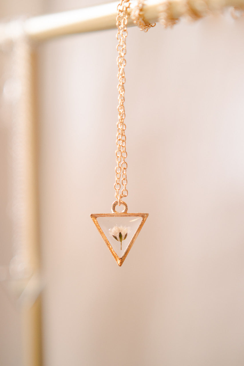 Baby's Breath Pendant Necklace