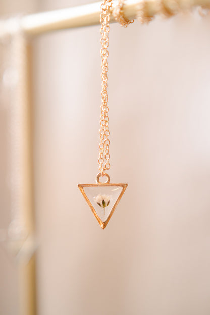 Baby's Breath Pendant Necklace