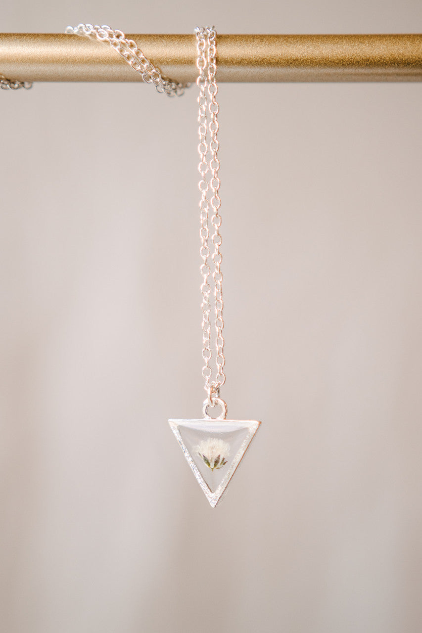 Baby's Breath Pendant Necklace