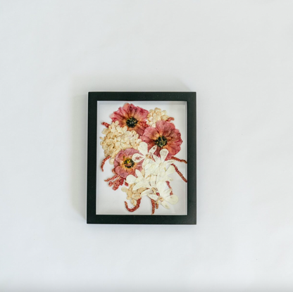 *BESTSELLER* Pressed Frame - Cascading Design (You Ship Your Flowers)