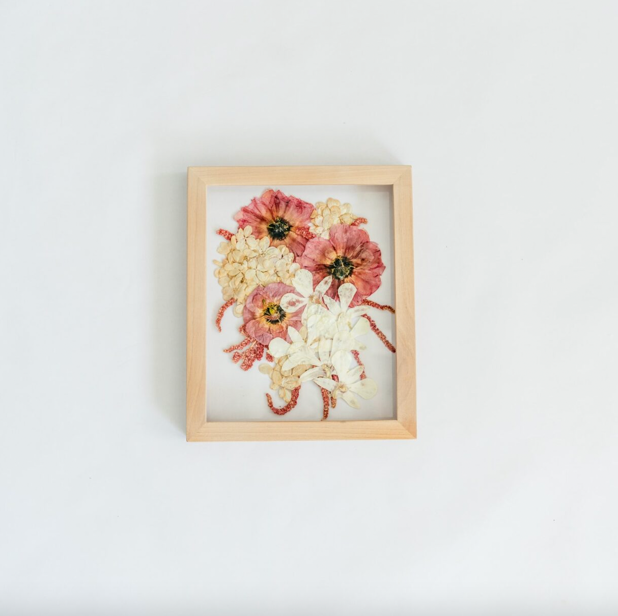 *BESTSELLER* Pressed Frame - Cascading Design (You Ship Your Flowers)