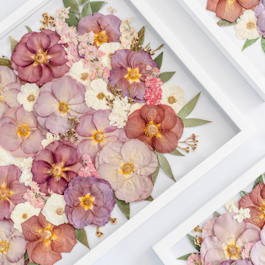 Pressed Frame - Recreation Full Design (We Repurchase Your Wedding Bouquet)