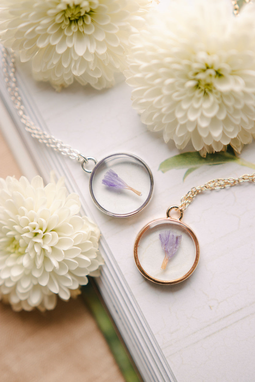 Statice Pendant Necklace