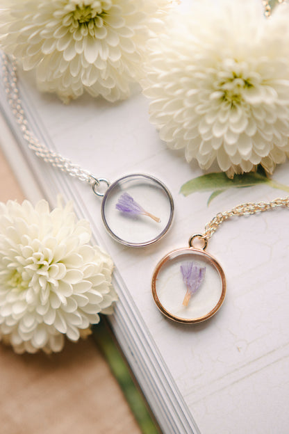 Statice Pendant Necklace