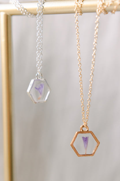 Statice Pendant Necklace