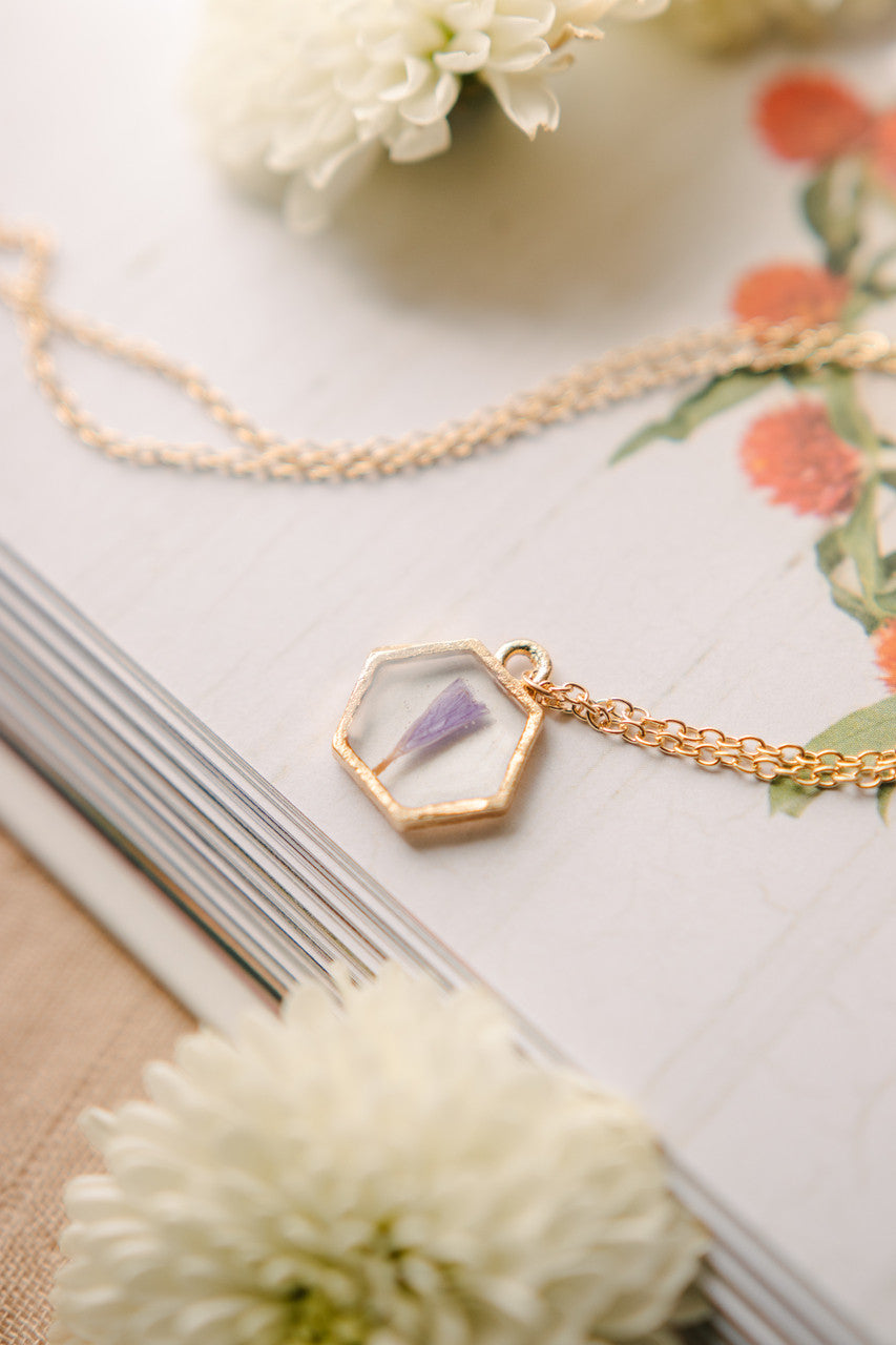 Statice Pendant Necklace