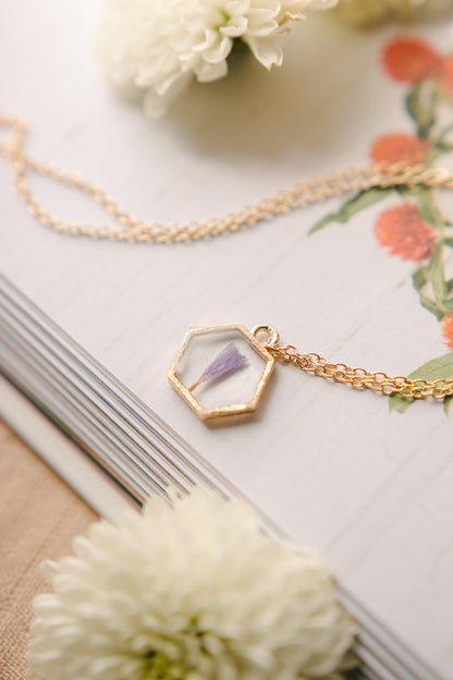 Statice Pendant Necklace